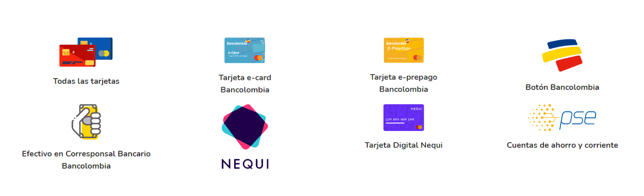 formas de pago certificación retie