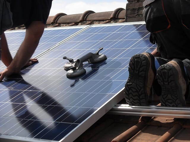 errores en paneles solares.