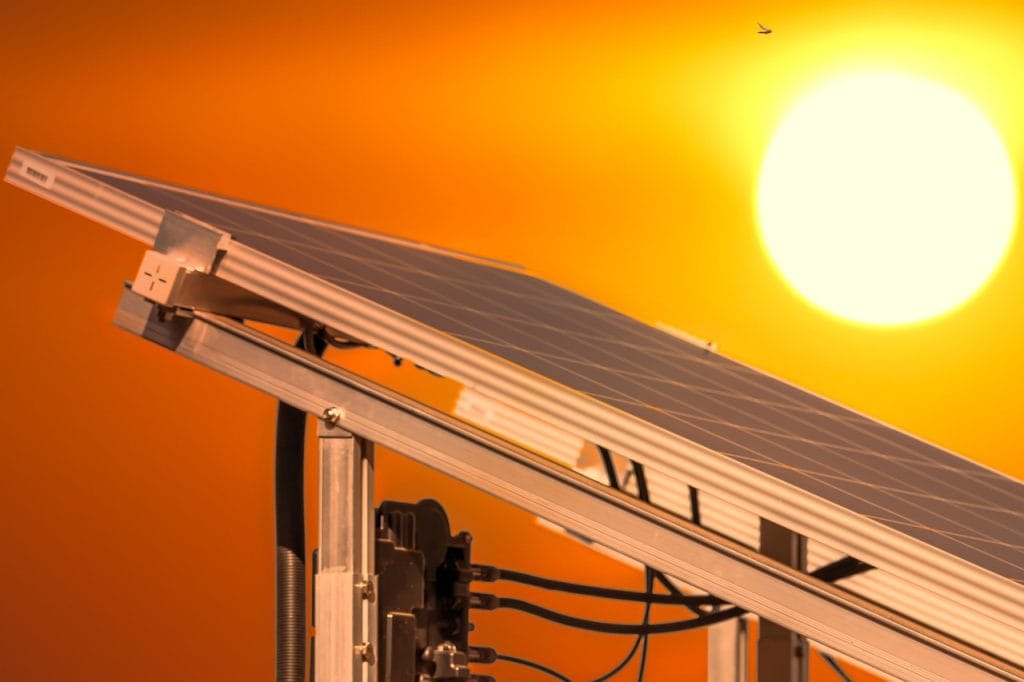 Paneles solares.