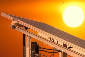Paneles solares.